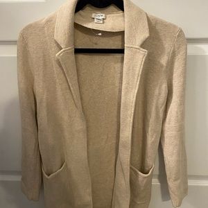 J.crew sweater blazer